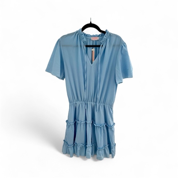 ⭐️NWT - Light Blue Mini Dress - Picture 1 of 7
